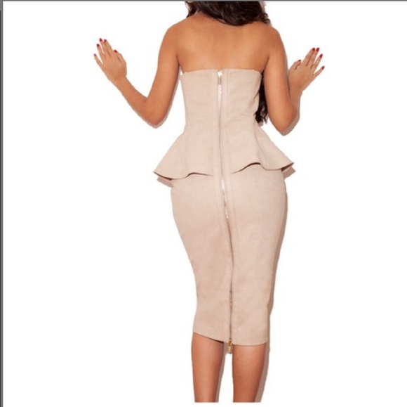 House of CB Peplum Dress - Picture 2 of 4